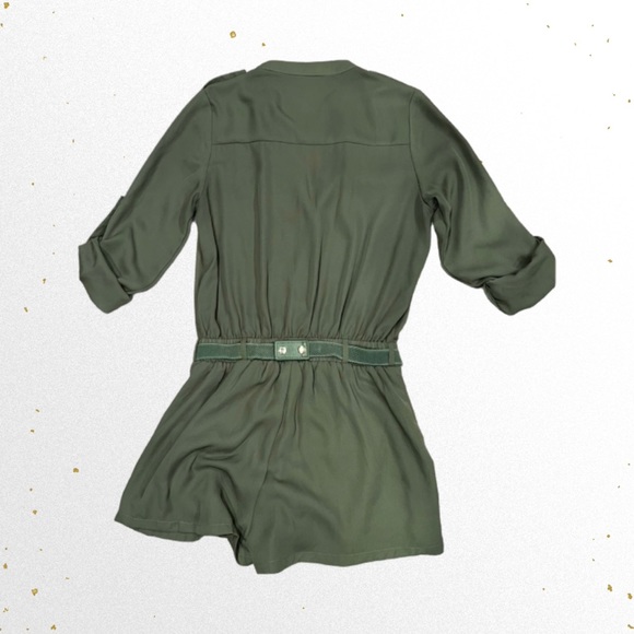 Army Green A’GACI Romper - Picture 2 of 5